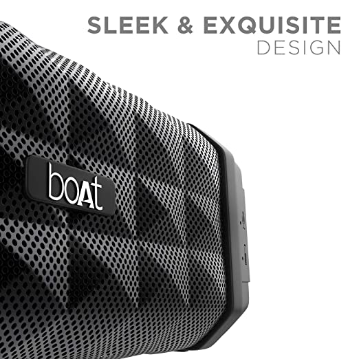 boAt Stone 650 10W Bluetooth Speaker with Upto 7 Hours Playback, IPX5 and Integrated Controls (Black) boAt Stone 650 10W Bluetooth Speaker with Upto 7 Hours Playback, IPX5 and Integrated Controls (Black)